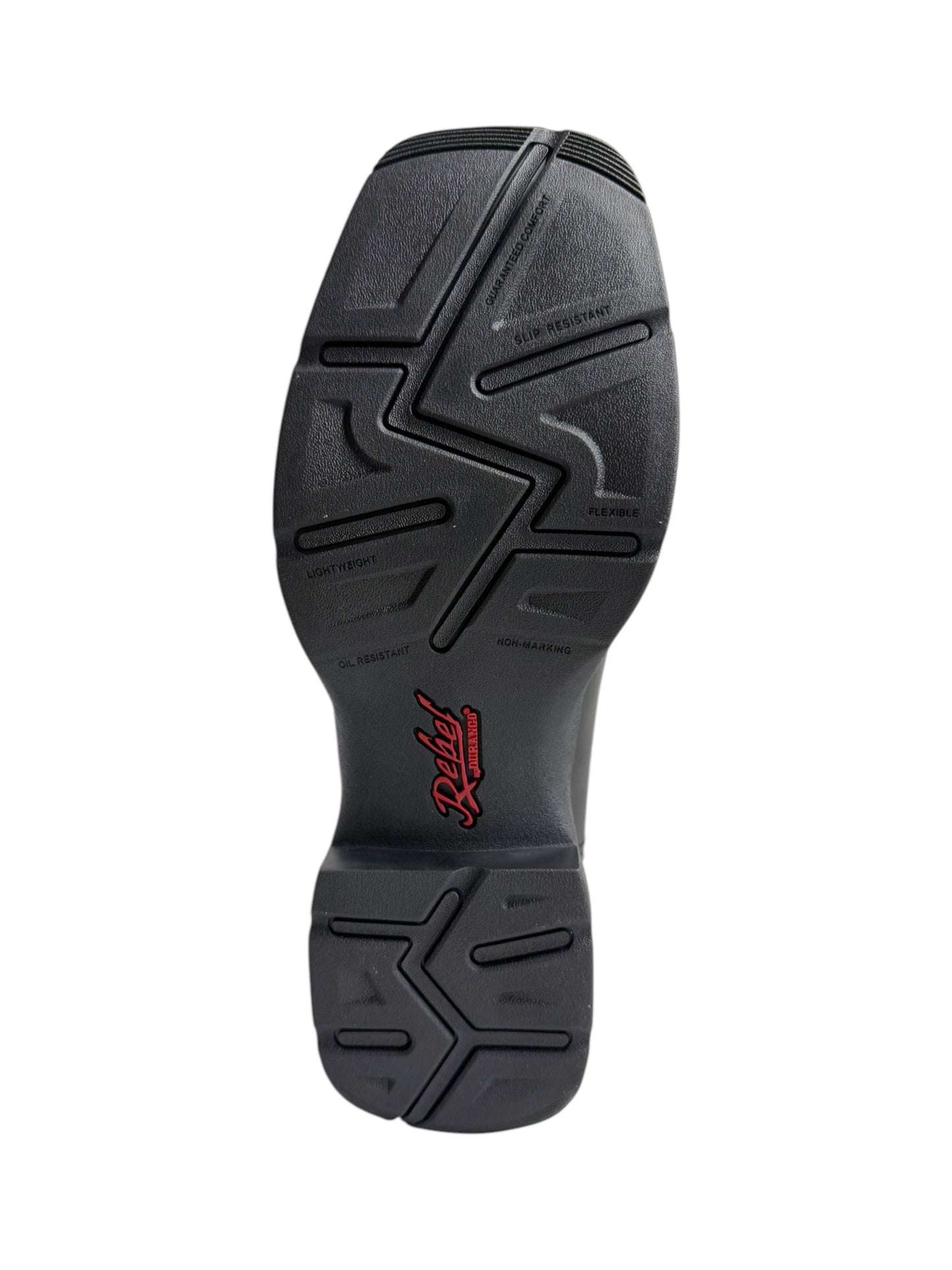 Durango Rebel Faded Black Flag Pull Up Work Boot - DDB0125