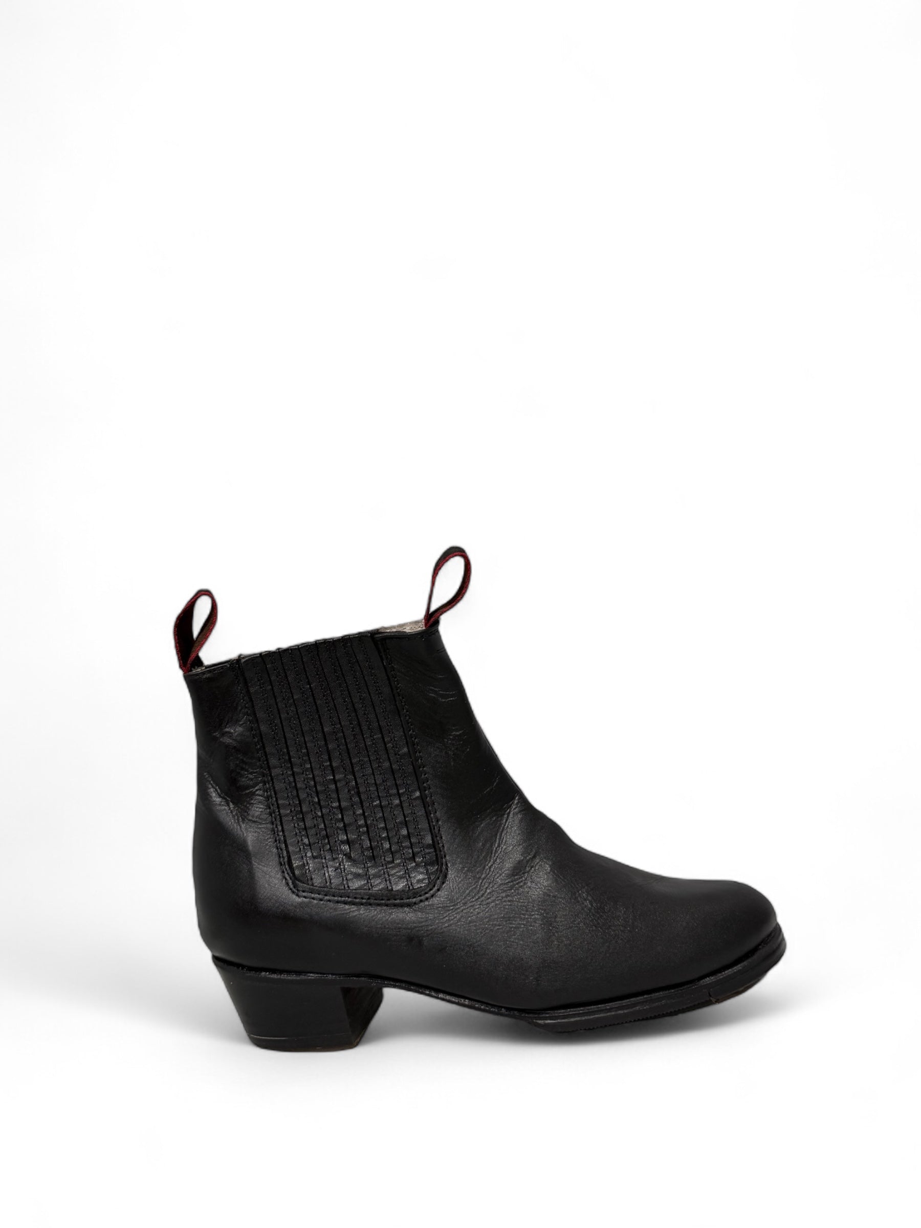 Colonial Kids Folklorico Leather Ankle Boot With Nails - 127
