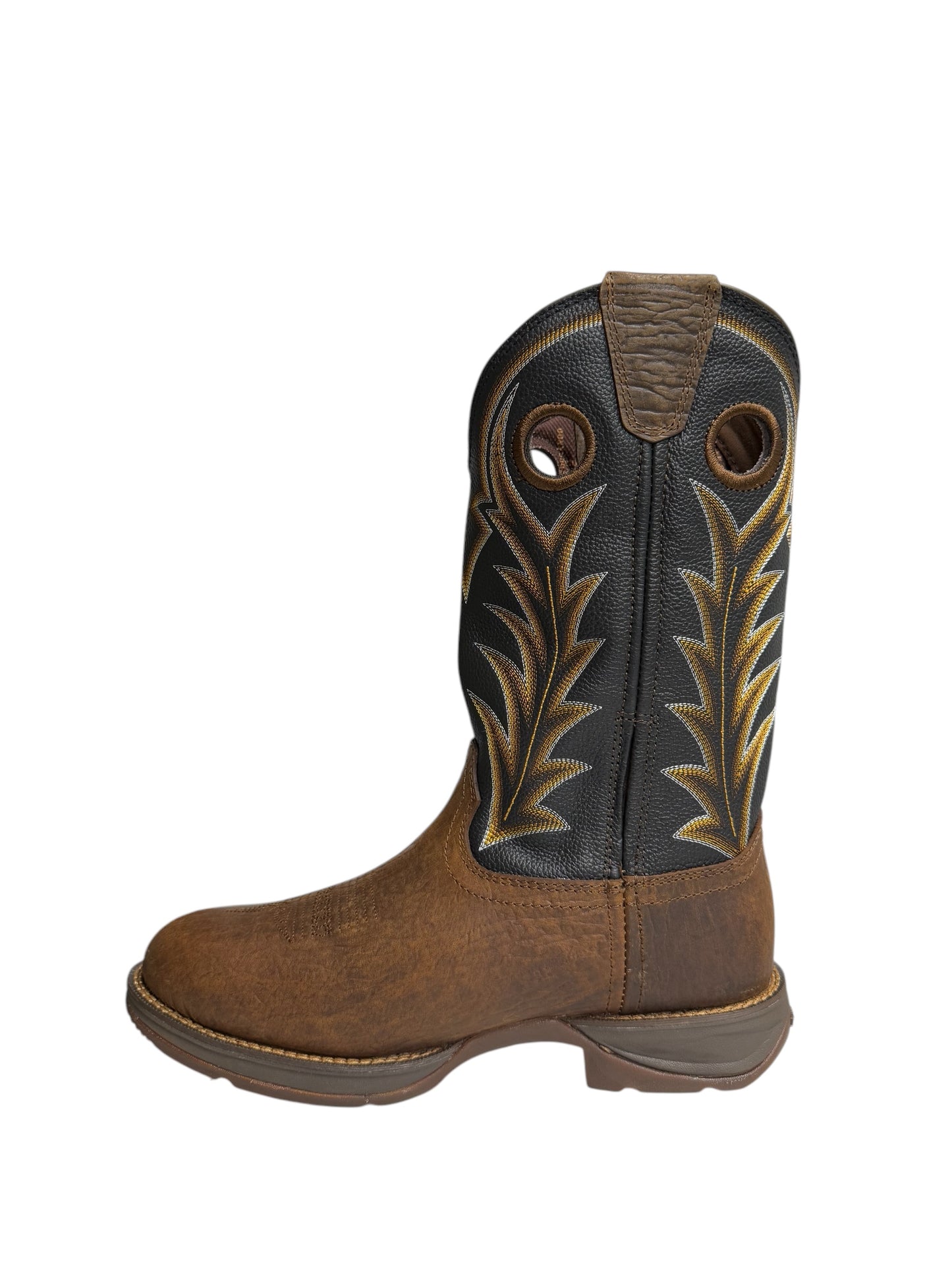 Durango Rebel Oak Bark Midnight Western Pull Up Work Boot - DDB0428