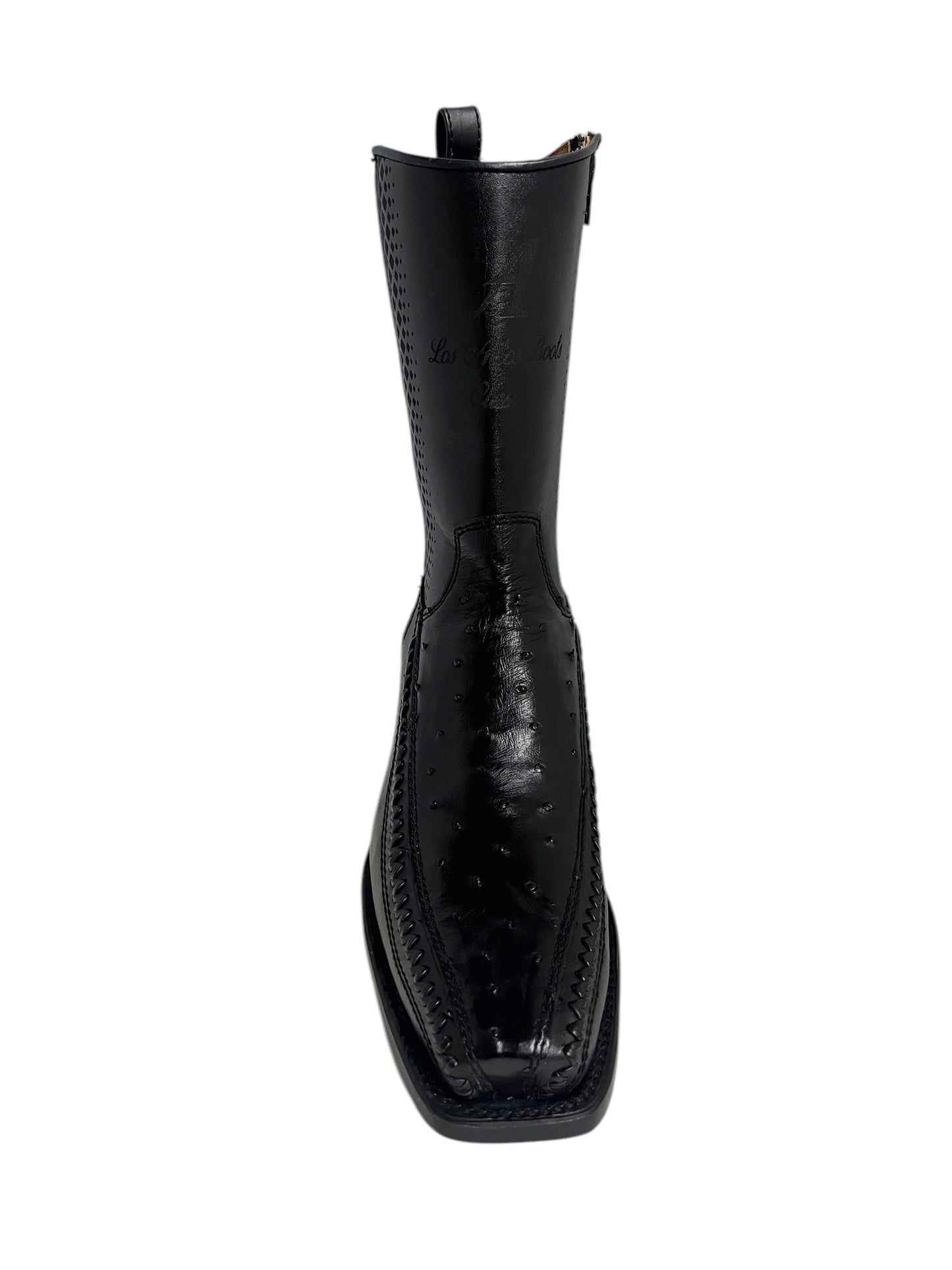 Los Altos 7 Toe Ostrich black - 57BFP0305