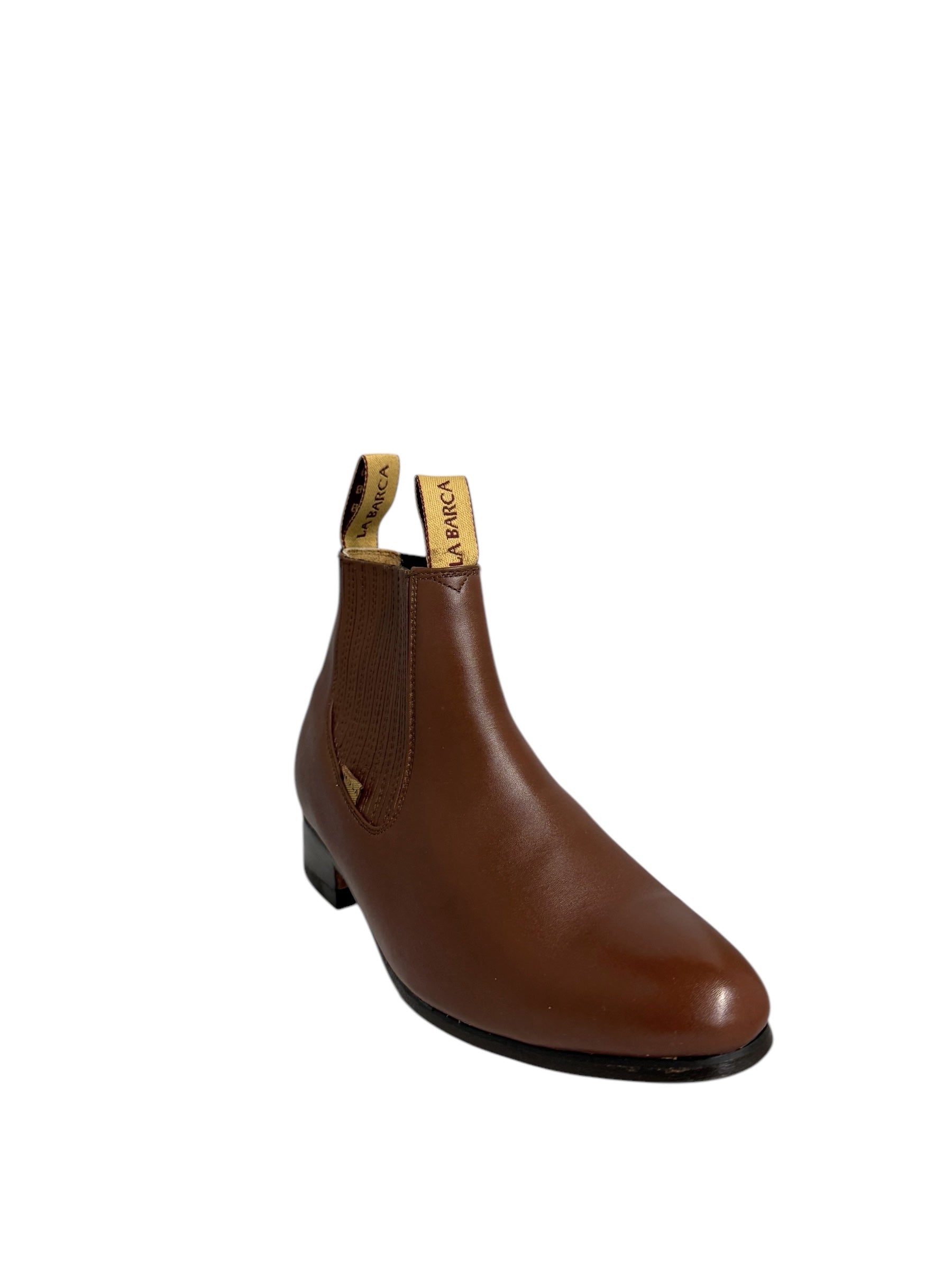 La Barca Leather Caboa Charro Ankle Boot - 500