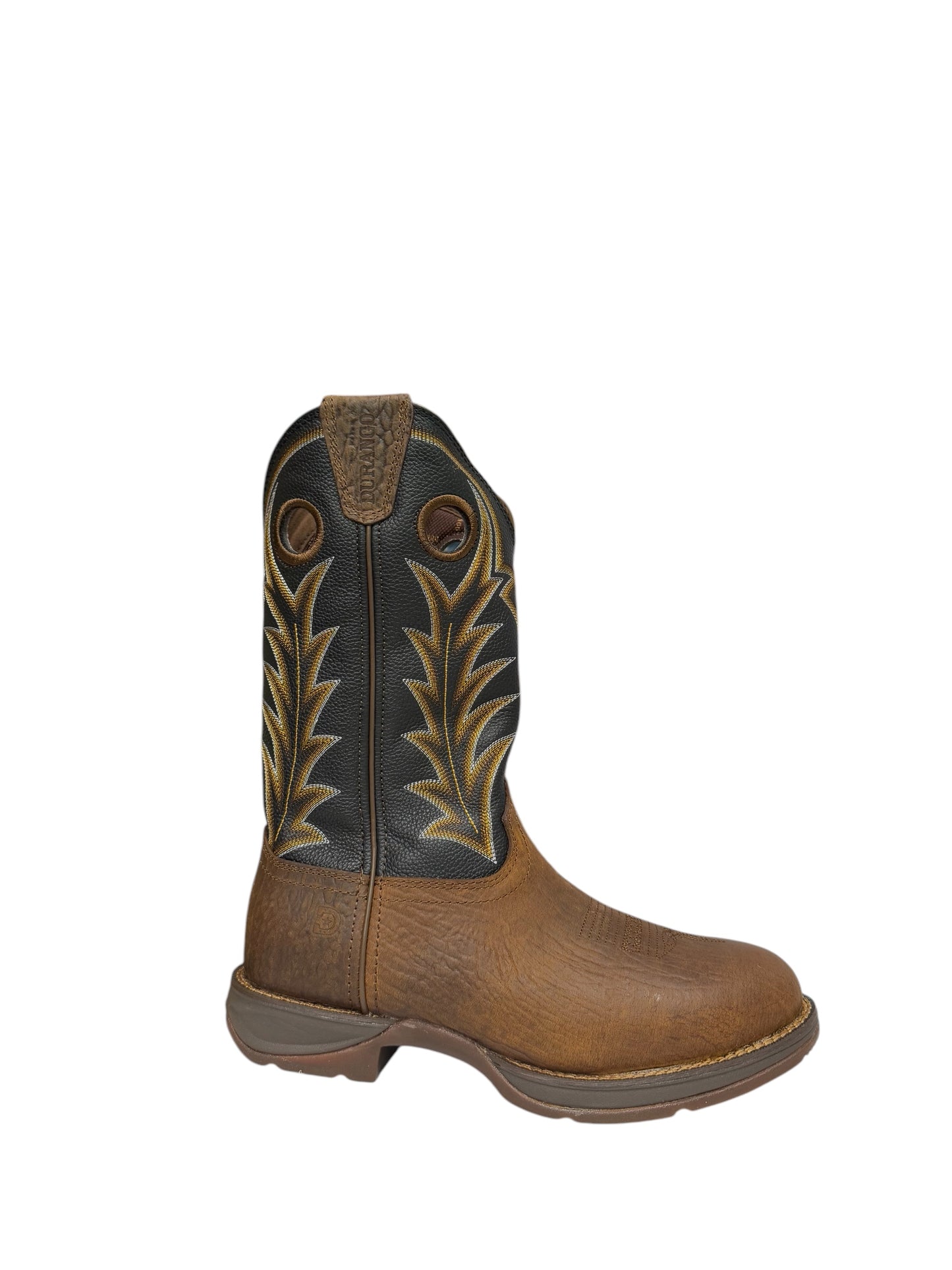 Durango Rebel Oak Bark Midnight Western Pull Up Work Boot - DDB0428