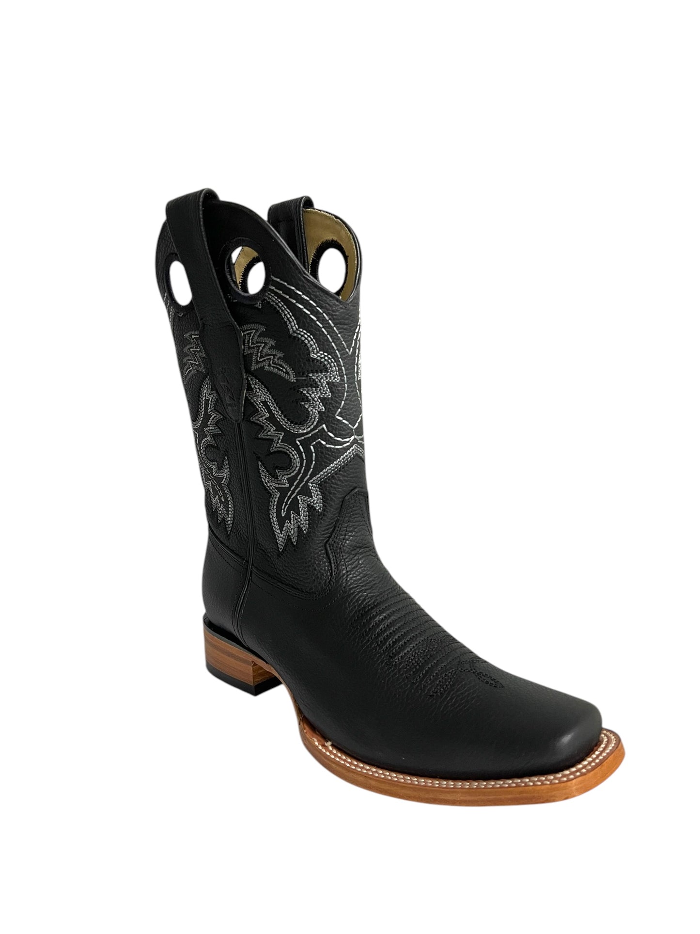 Los Altos Rodeo Toe Grisly Black - 8122705