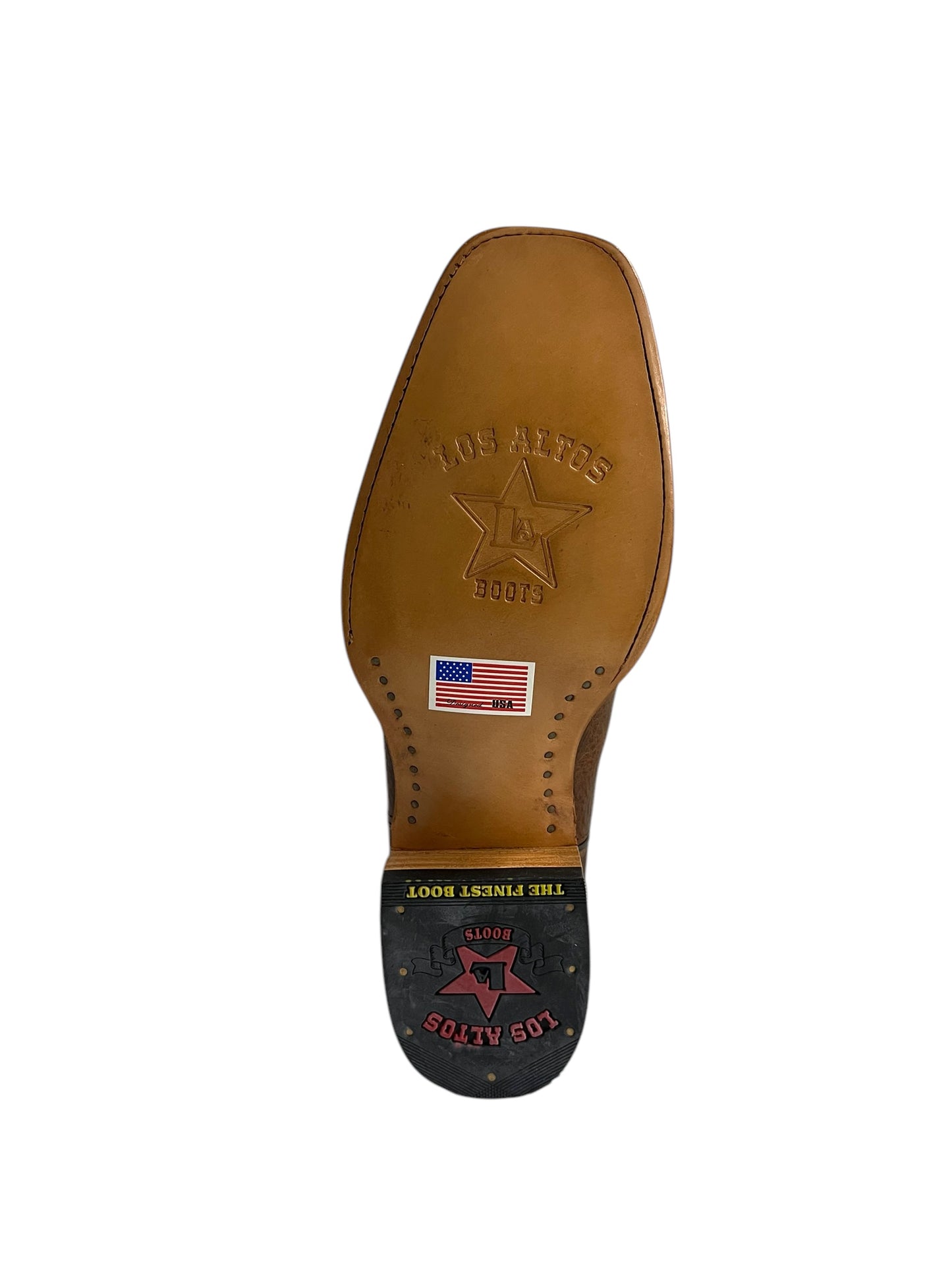 Los Altos Boots Rodeo Toe Rage Walnut - 8129940