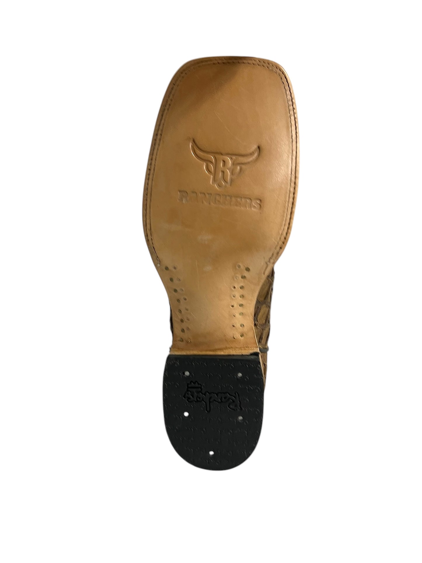 Ranchers Fish Square Toe Caramel Palash