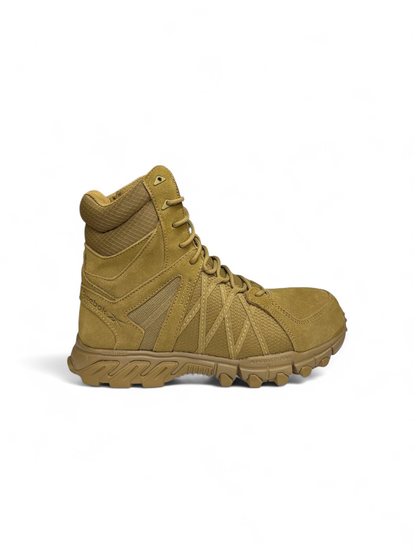 Reebok Trail Grip Tactical Size Zipper 8" composite Work Boots - RB3460