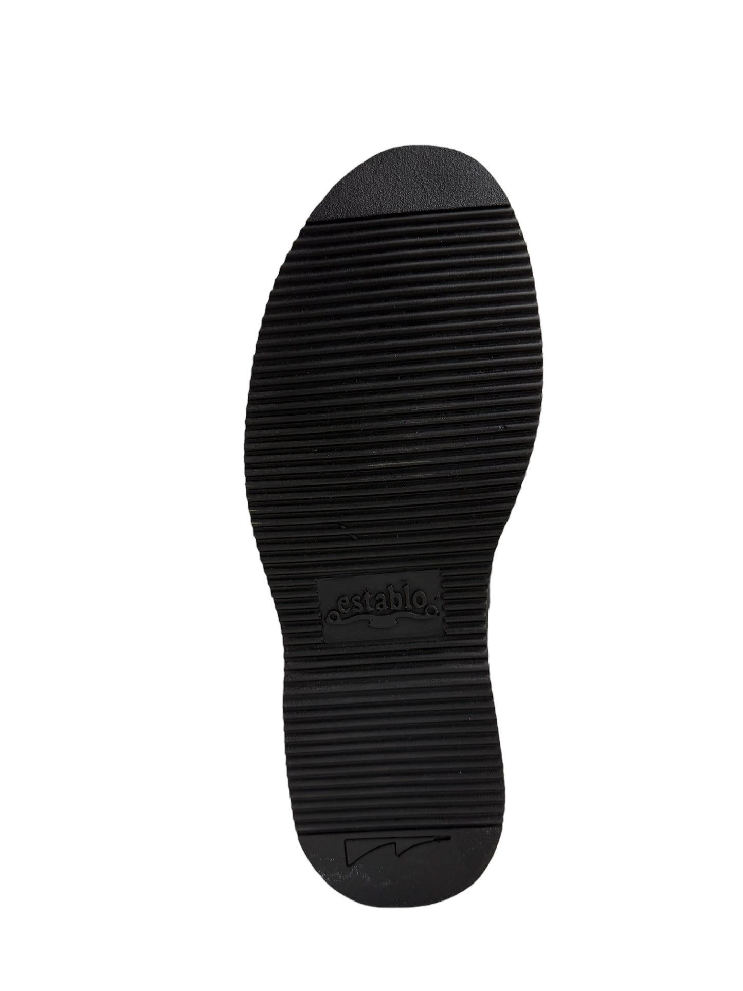 Establo Oiled Leather Black Pull Up Work Boot - 553-03