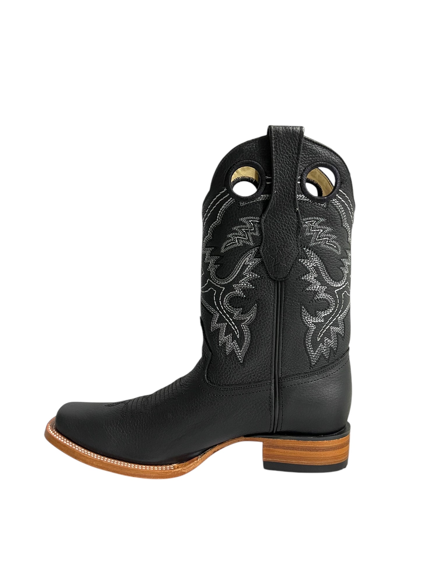 Los Altos Rodeo Toe Grisly Black - 8122705
