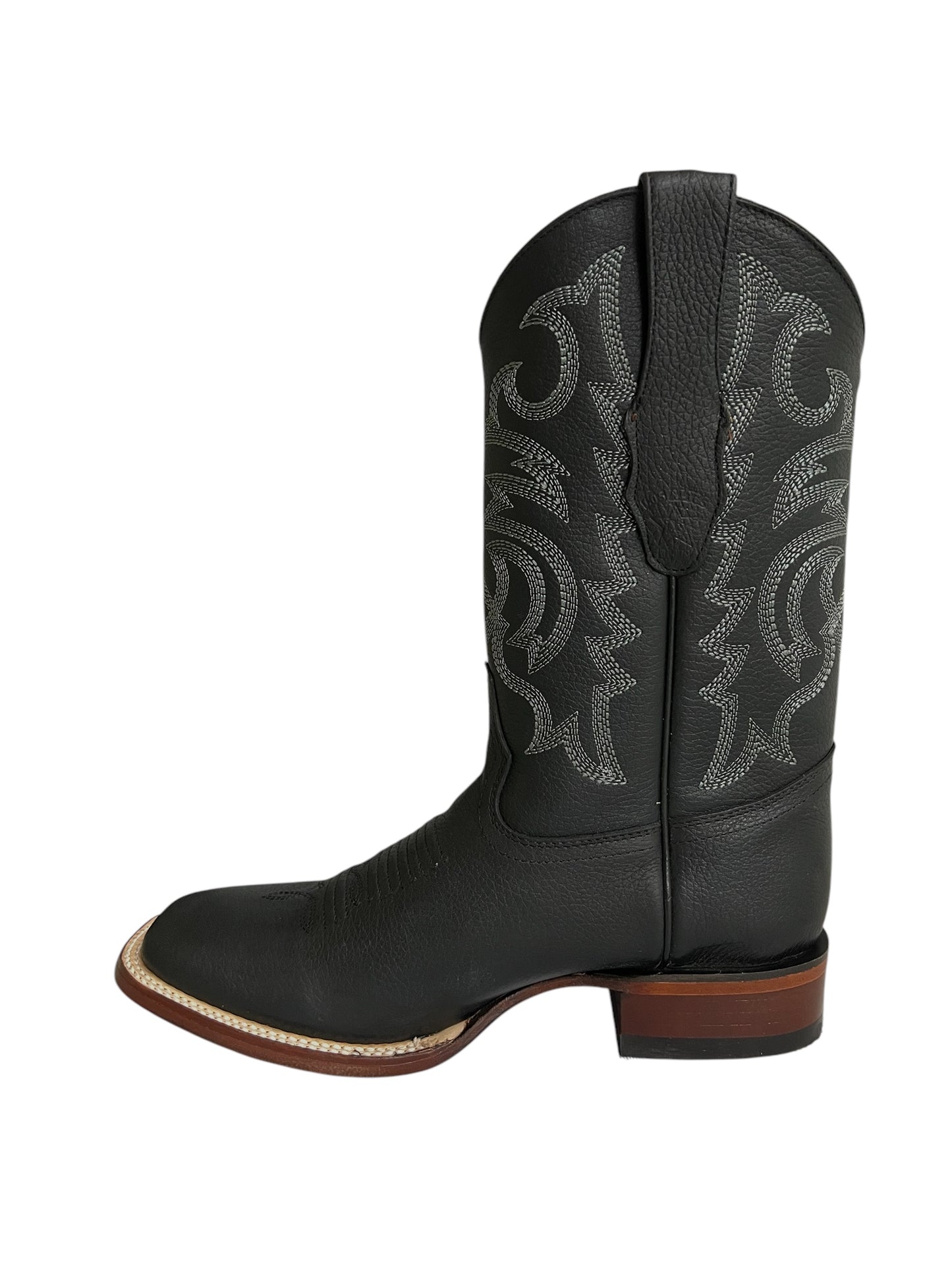 Los Altos Wide Square Toe Grisly black - 8222705