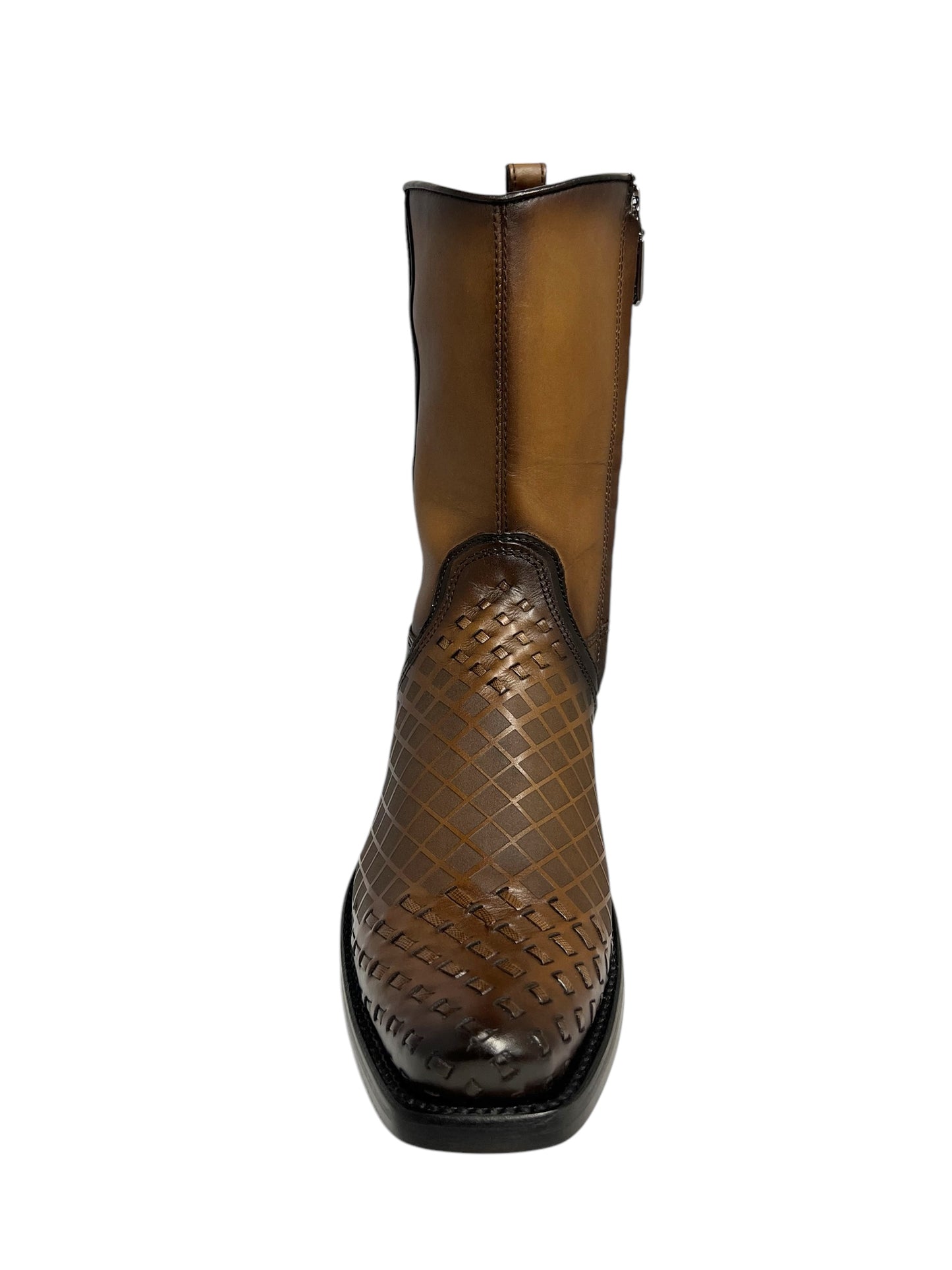 Cuadra Maple Laser & Woven Narrow Square Toe - CU674