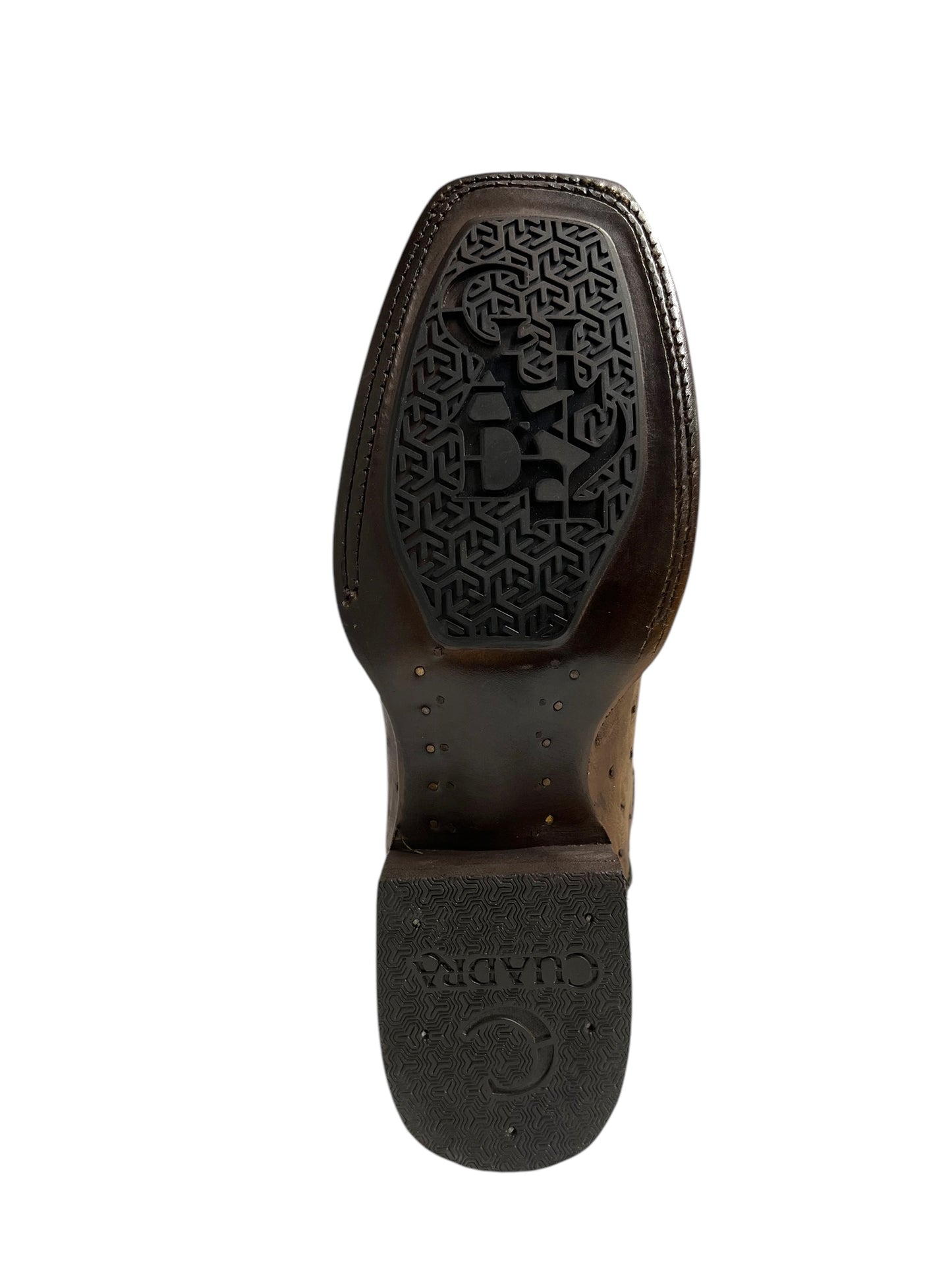 Cuadra Lugano Brown Embroidery Square Toe - CU744