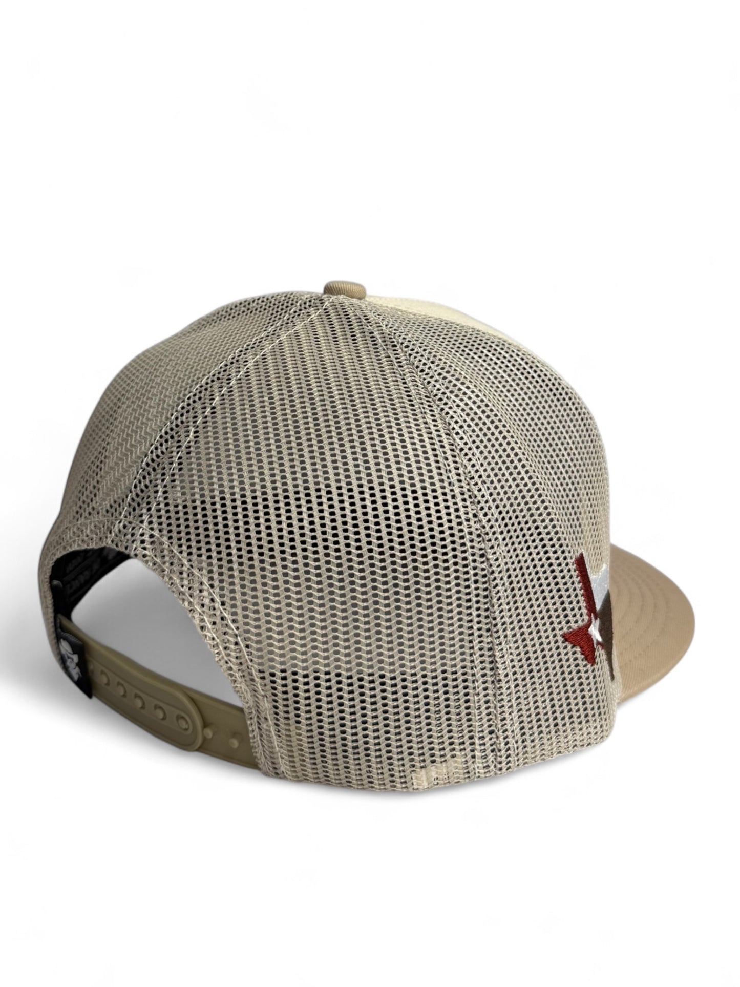 De Rancho Cap Texas Map And Logo Cream - DR054