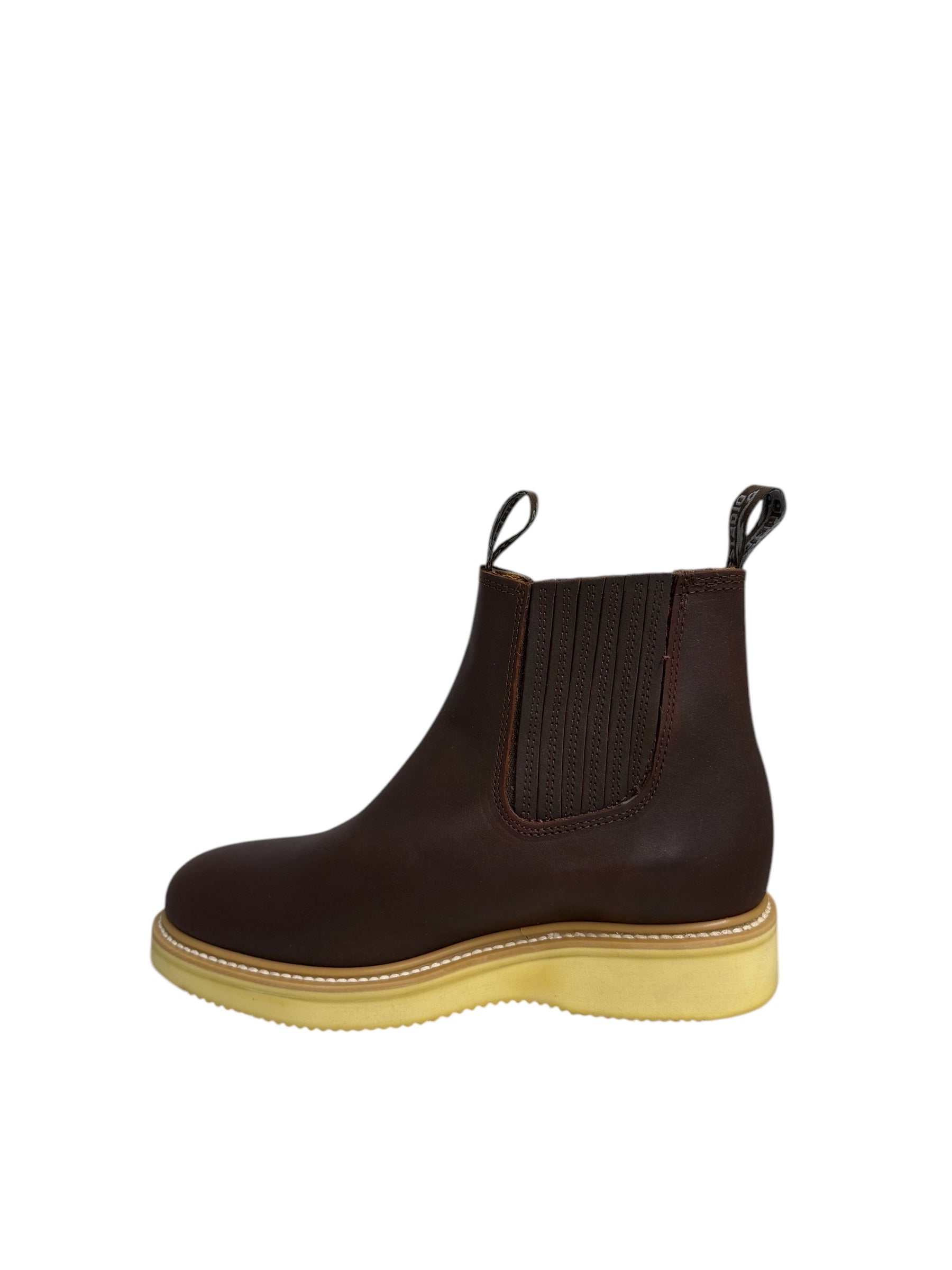 Establo Oiled Leather Shedron Ankle Work Boot - 551-01