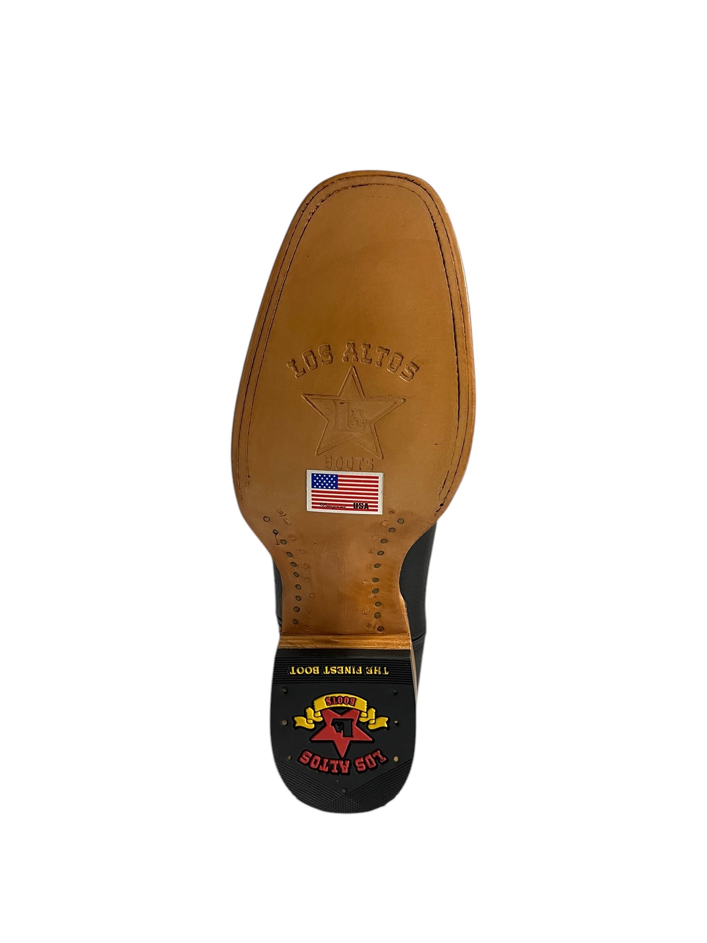 Los Altos Rodeo Toe Grisly Black - 8122705