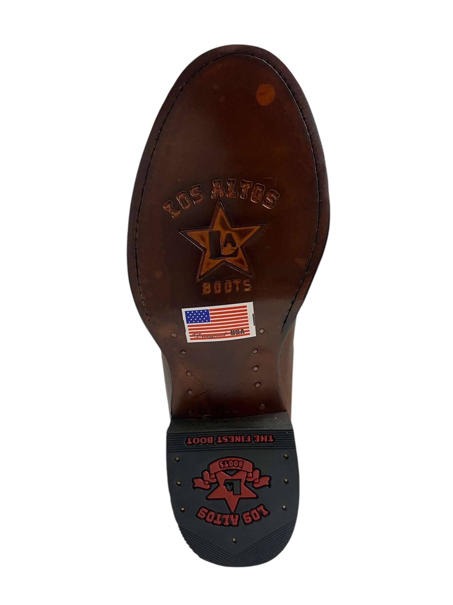 Los Altos Charro Ankle Boot Oval Brown - 50B2107