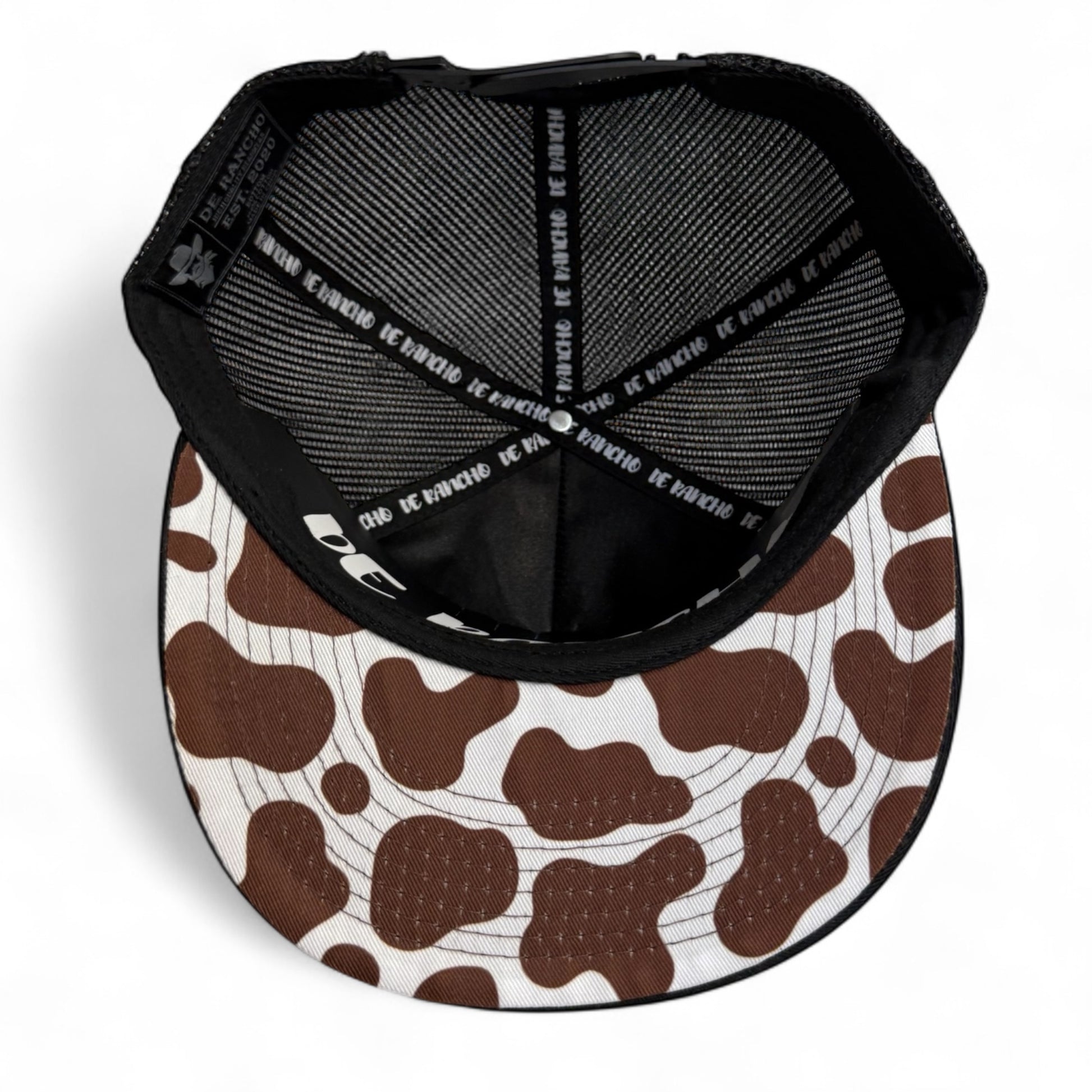 De Rancho Cap Skull Black - DR157