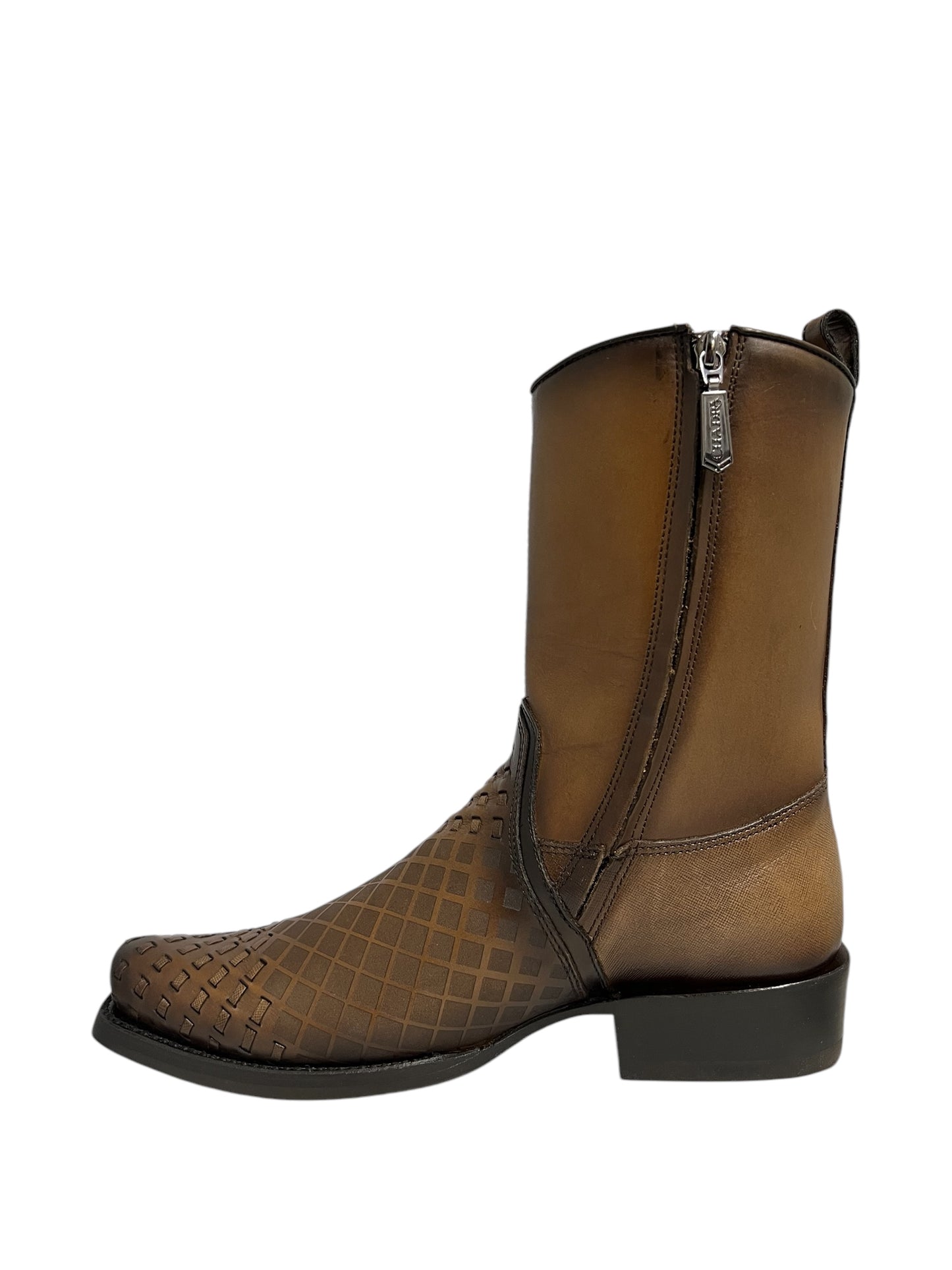 Cuadra Maple Laser & Woven Narrow Square Toe - CU674