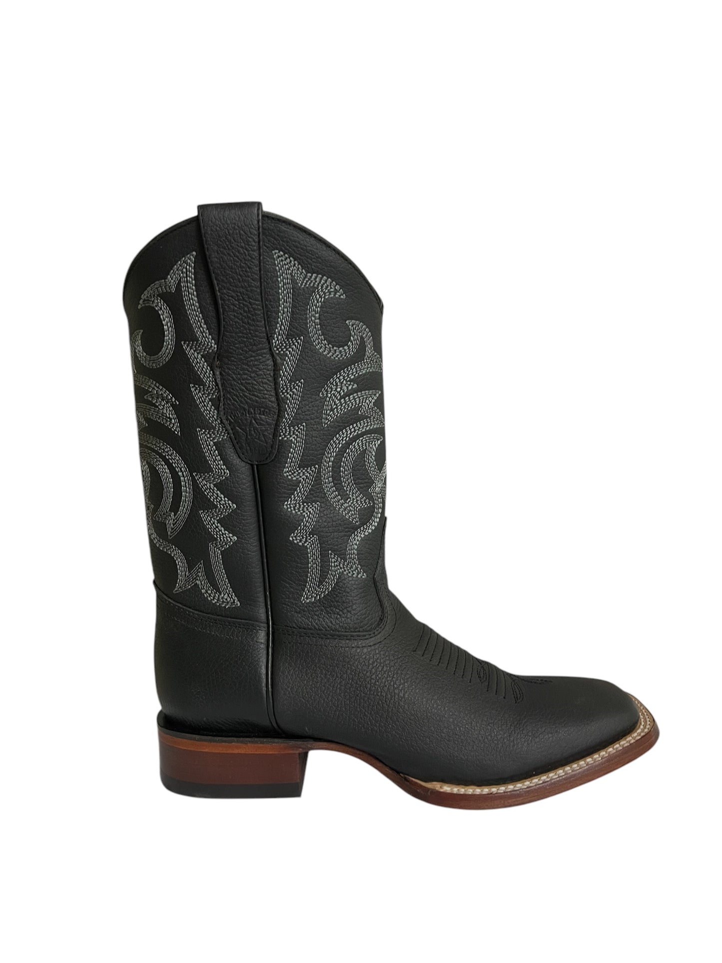 Los Altos Wide Square Toe Grisly black - 8222705