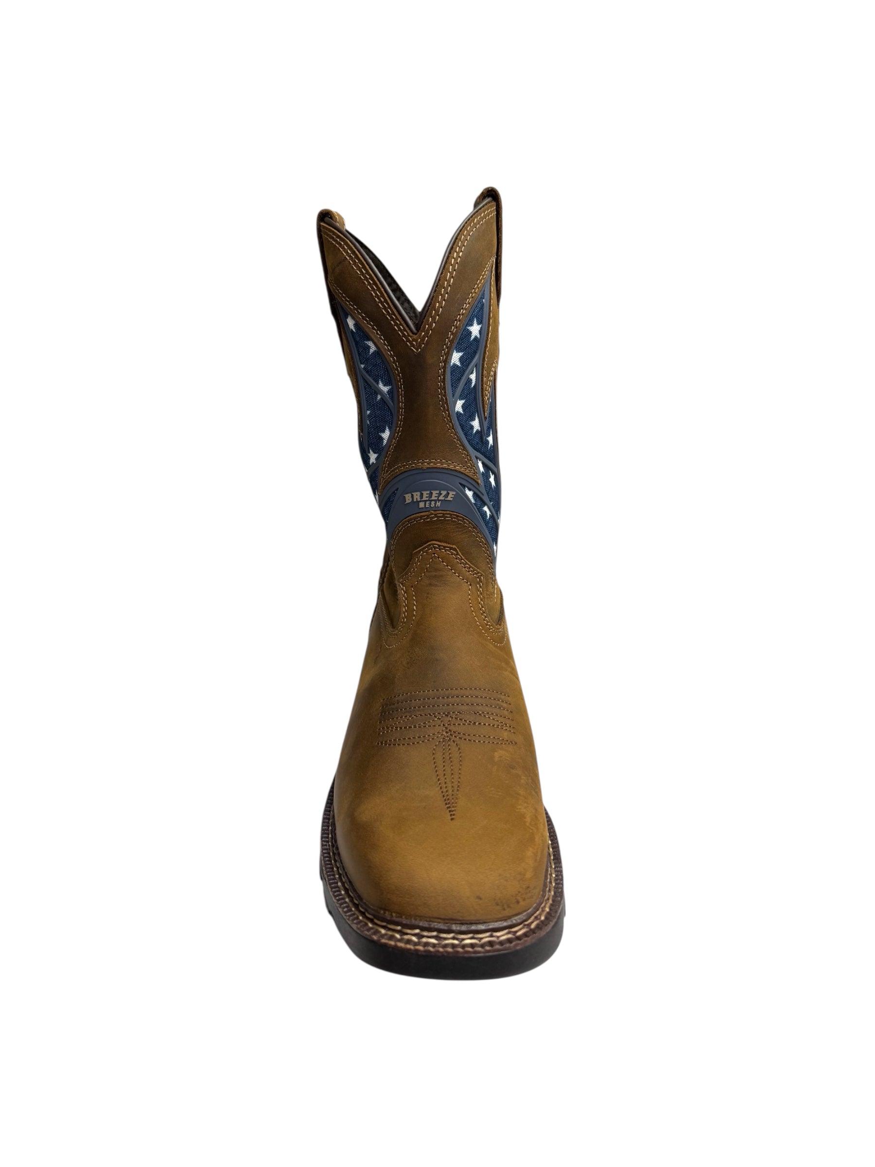 Georgia Pull Up CARBO-TEC FLX Patriotic USA Work Boot - GB00721
