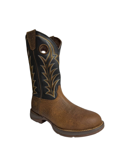 Durango Rebel Oak Bark Midnight Western Pull Up Work Boot - DDB0428