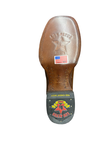 Los Altos Altos Wide Square Toe Walnut - 8229940