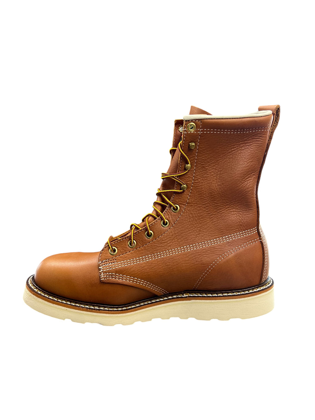 Thorogood American 8" Tobacco Plain Toe - 814-4364