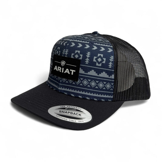 Ariat Cap Snapback Southwestern Print Navy