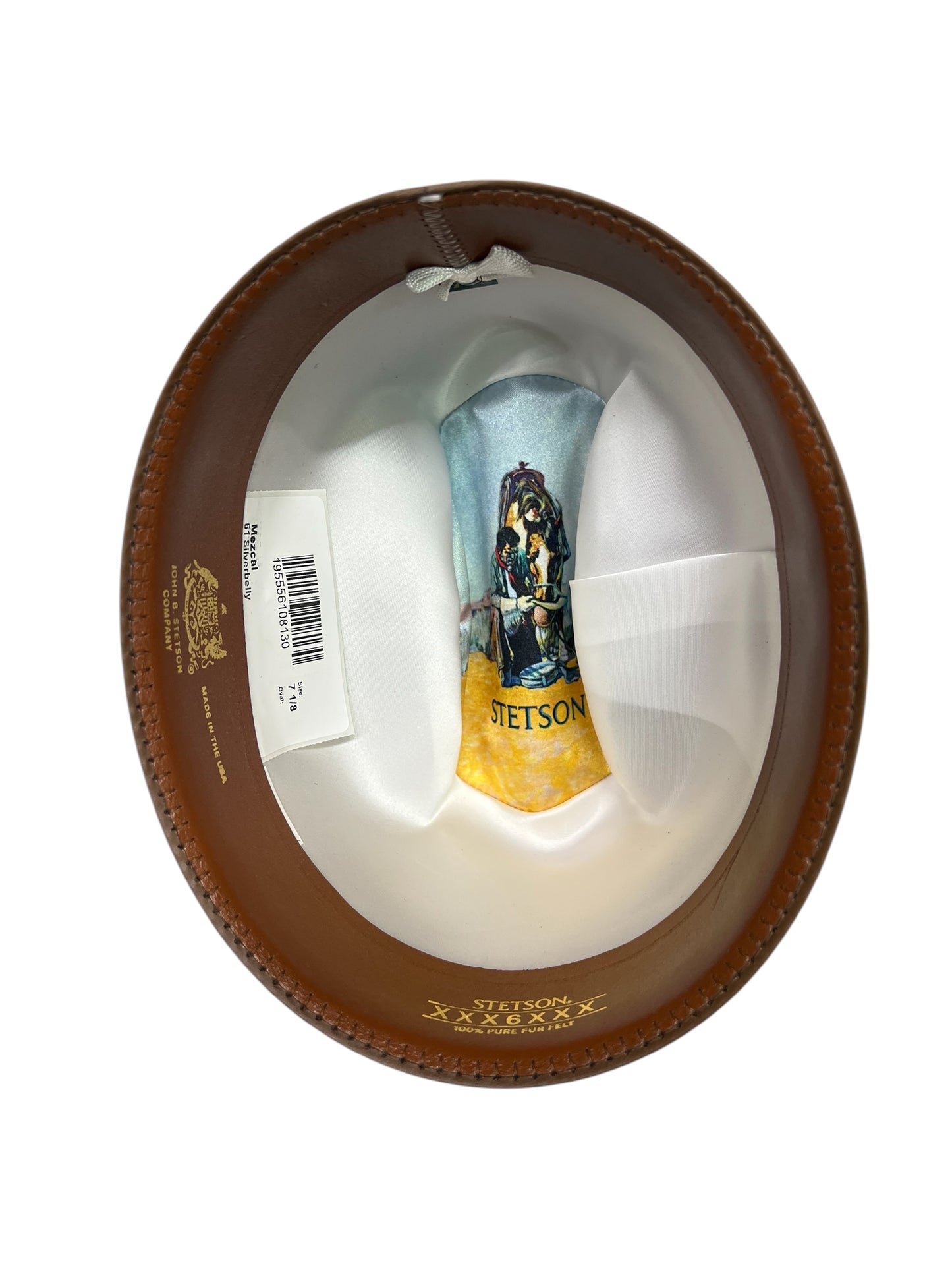 Stetson Mezcal 6x Silverbelly Tall Crown