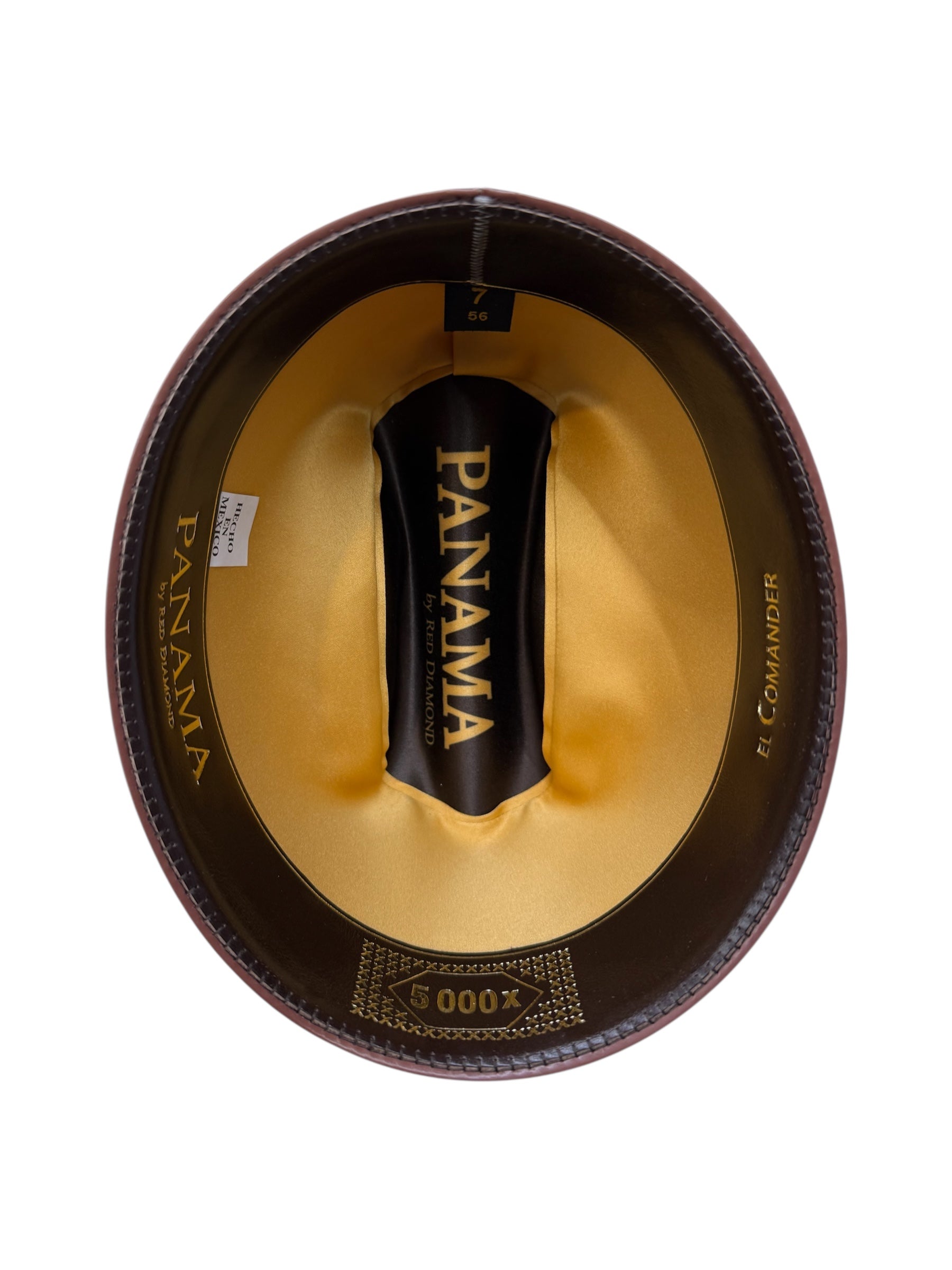 Panama 5,000x El Commander Straw Hat – Fine Handwoven Panama