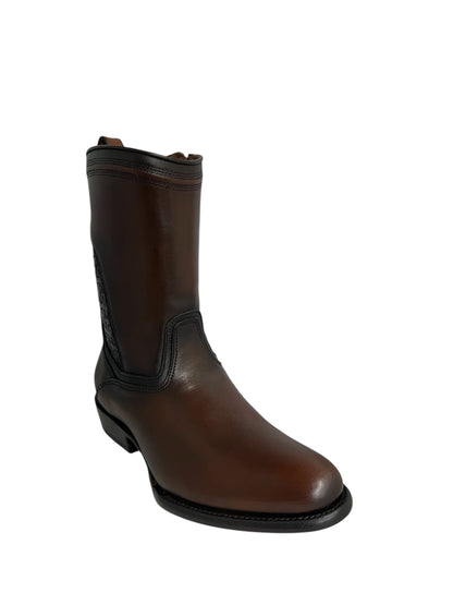 Cuadra Casual Pull Up Laser & Zipper J Toe Shedron - CU860