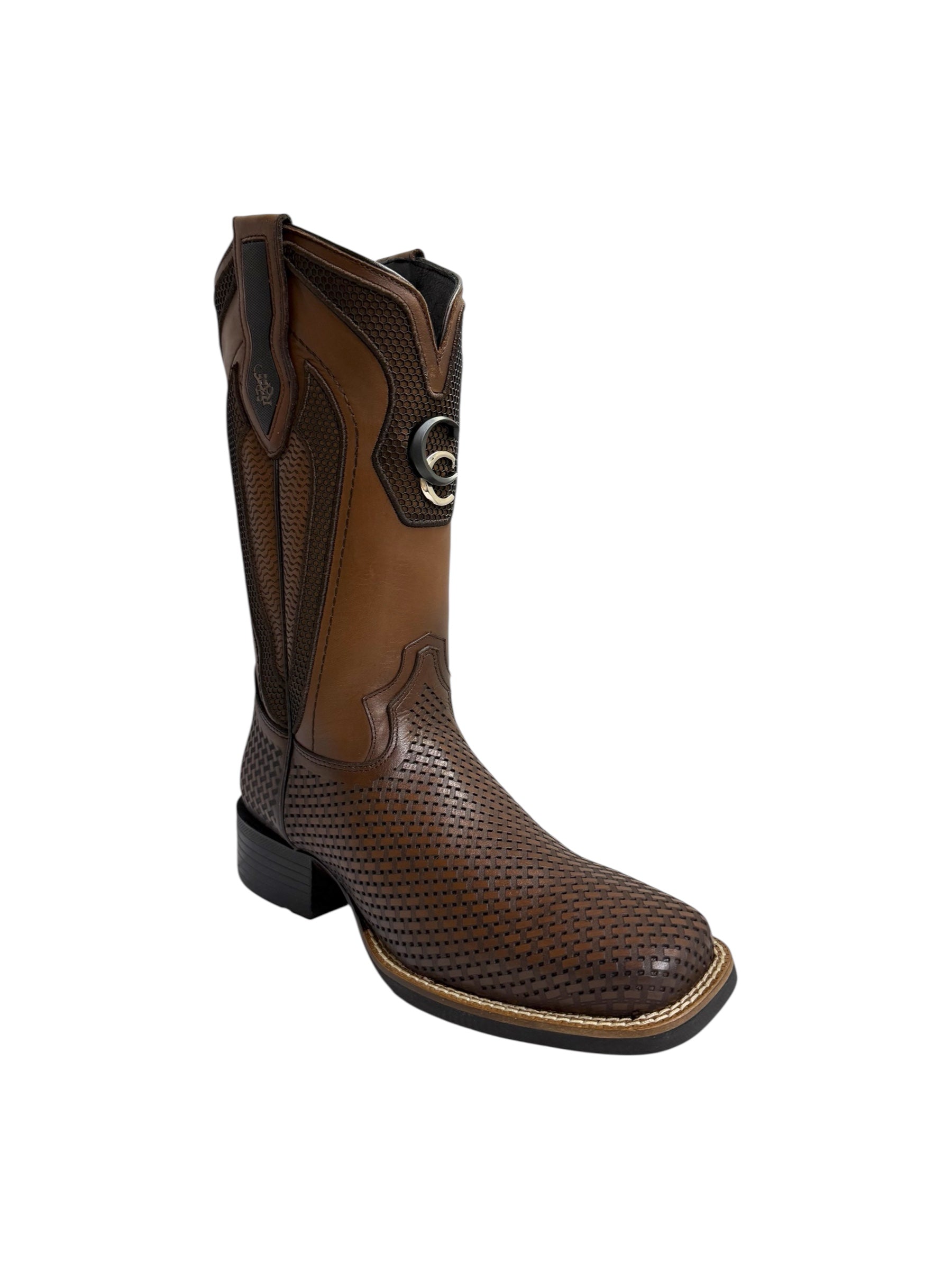 Cuadra FlexRider Honey Embriodery & Laser Square Toe - CU984