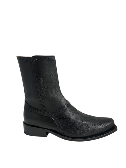 Los Altos Men's Smooth Ostrich Leather Boots - 78BI9705