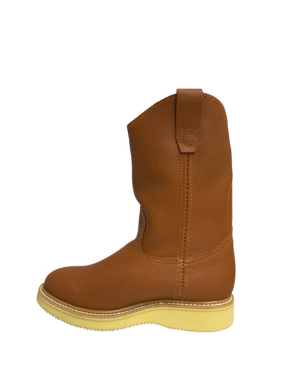 Establo Anilina Leather Honey Pull Up Work Boot - 553-11