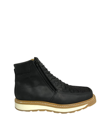 Ranchers Python Black Casual Shoes