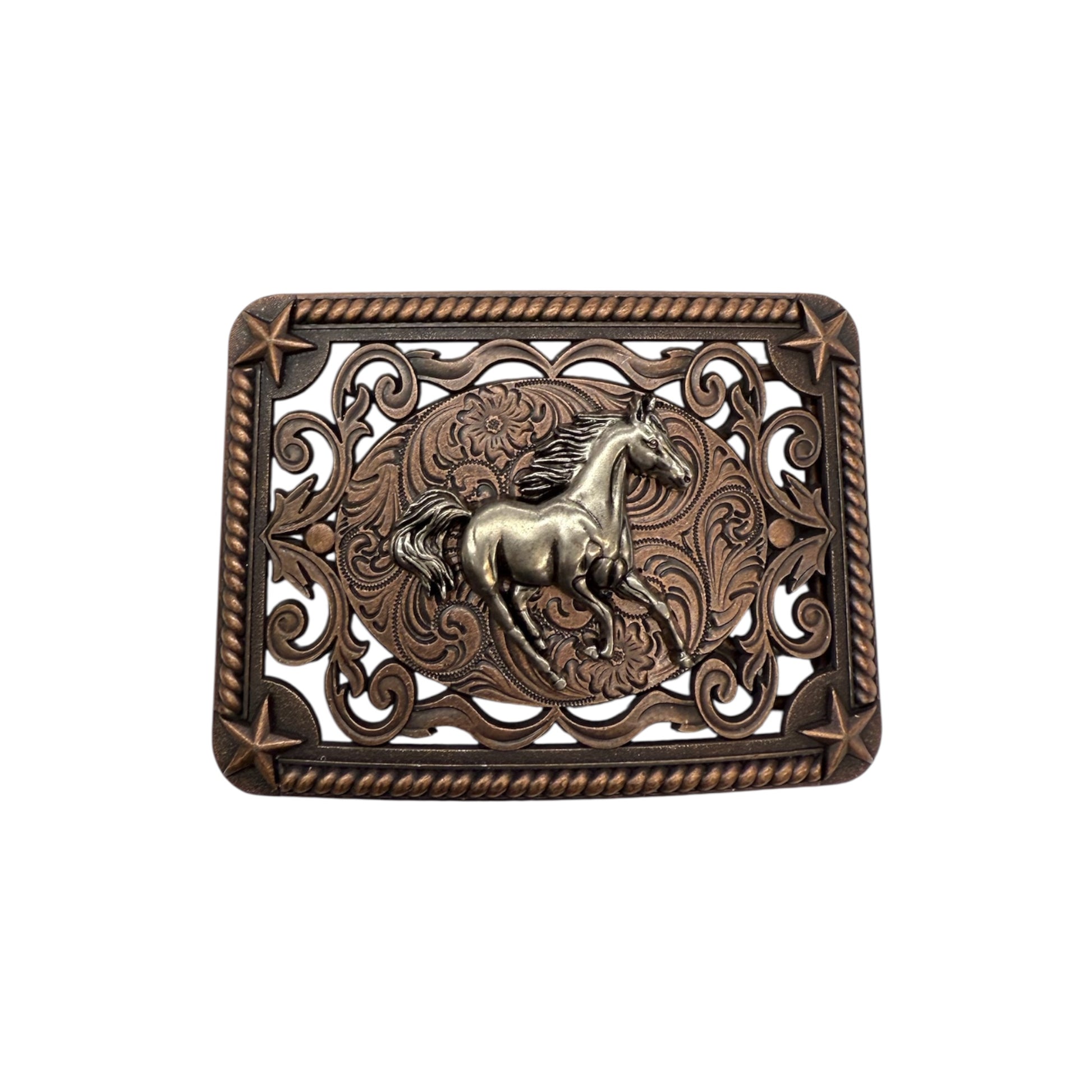 Running Horse Western Belt Buckle - HC-22