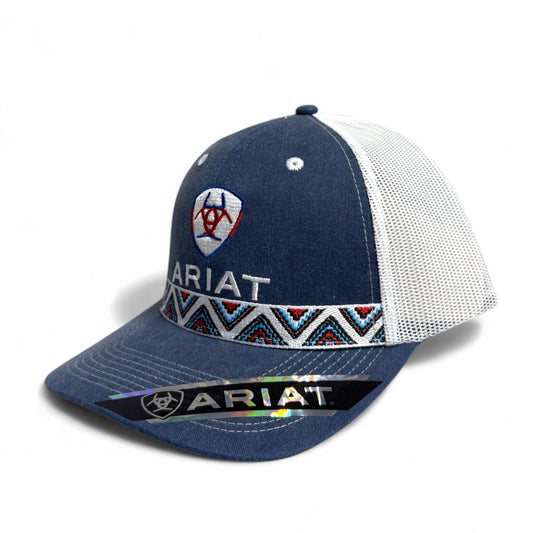 Ariat Cap Red White Blue Diamond Denim