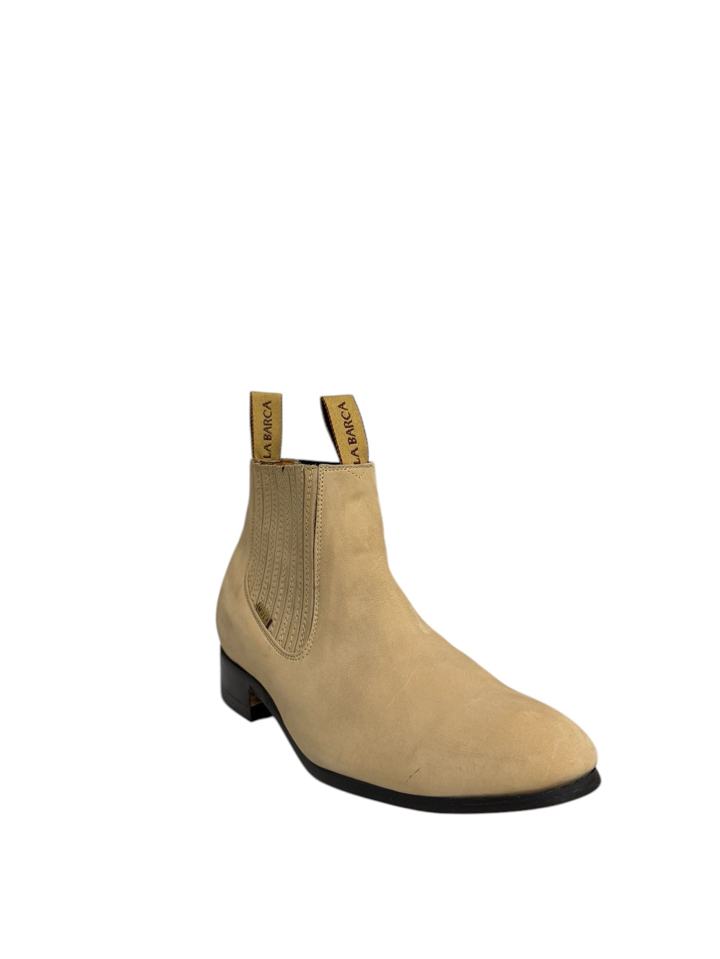 La Barca Suede Perla Charro Ankle Boot - 500