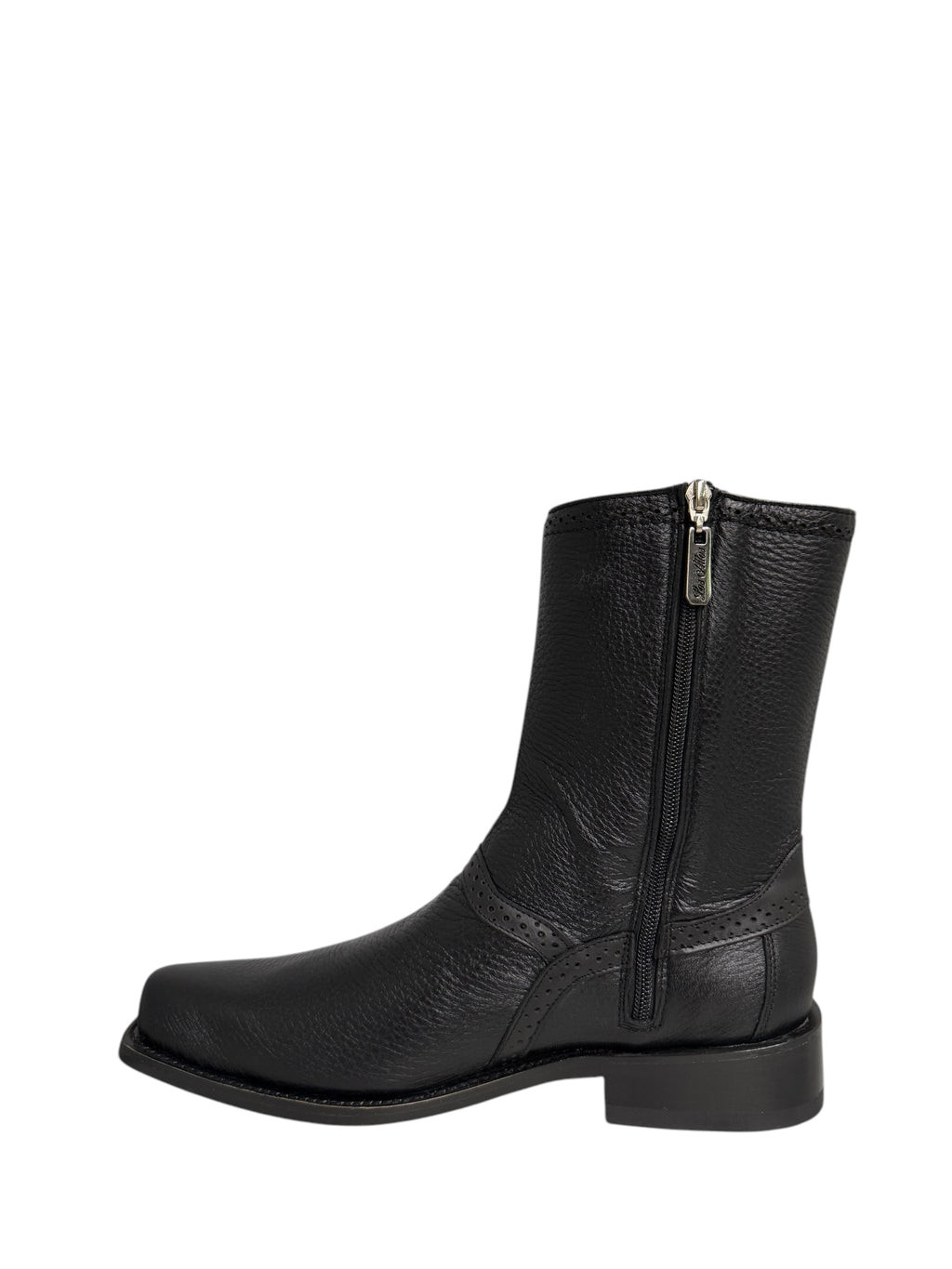 Los Altos Ankle Dressy Boot Genuine Deer Black - 78BI8305