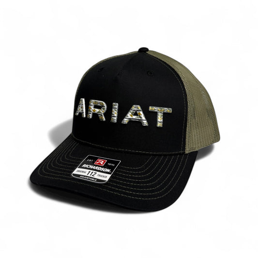 Ariat Cap Embroidered Logo Black And Green