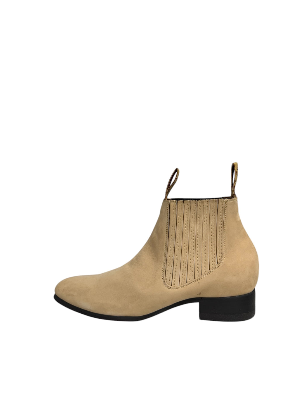 La Barca Suede Perla Charro Ankle Boot - 500