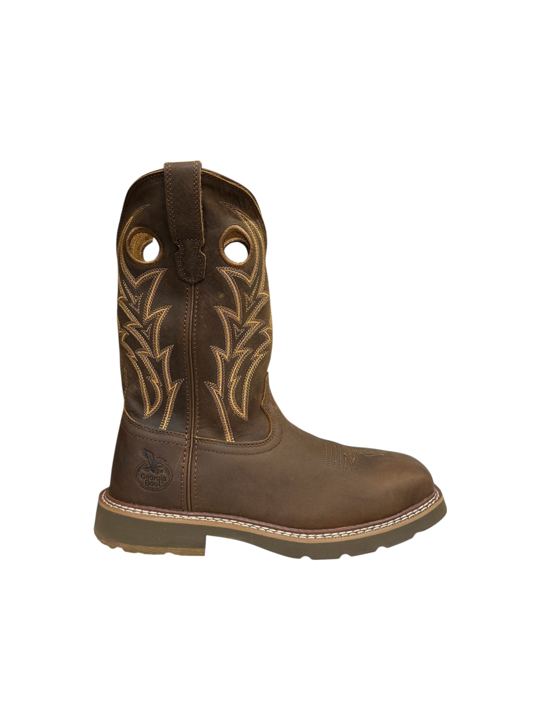 Georgia Pull Up Core 37 Western Work Boot - GB00726