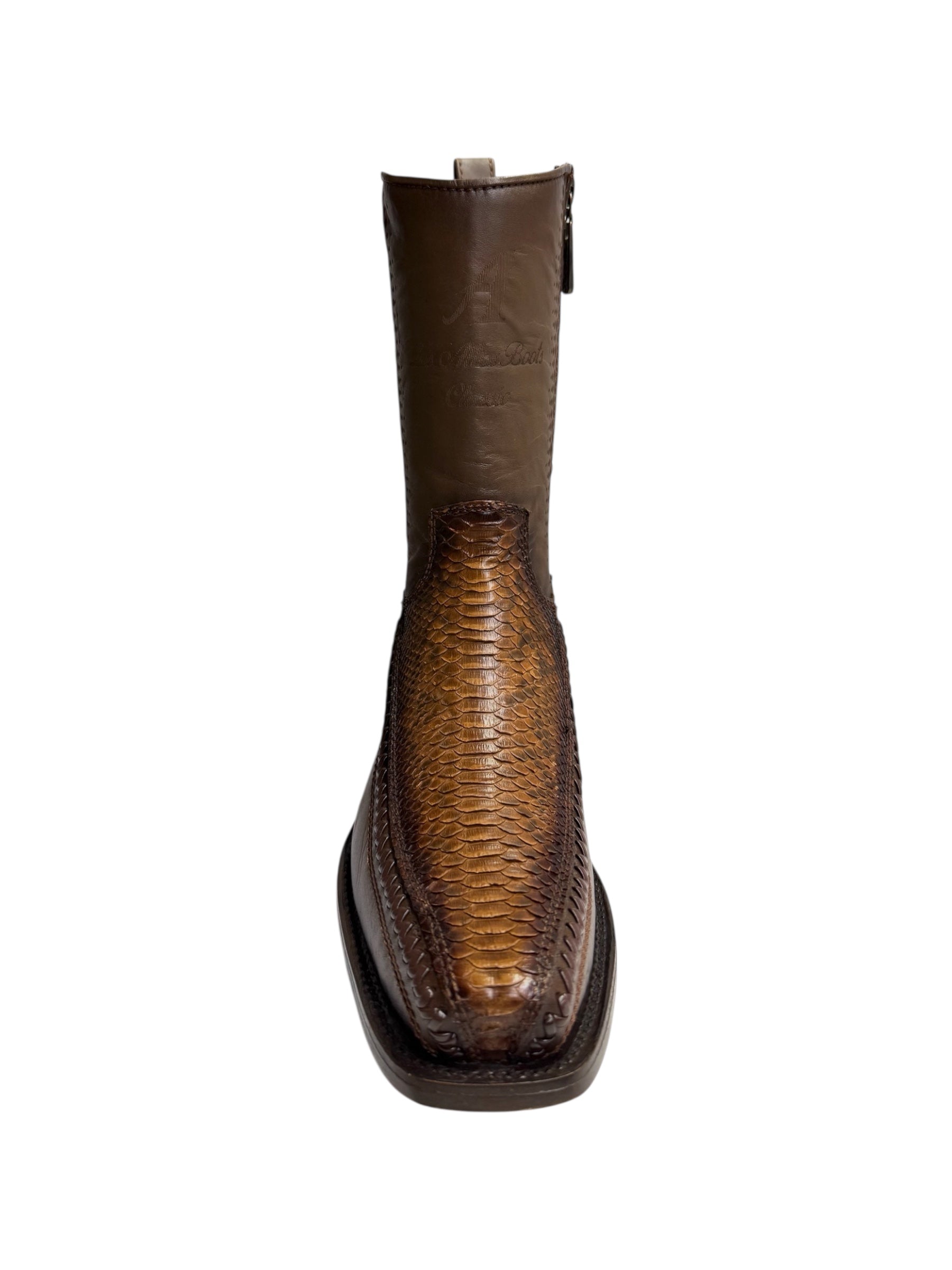 Los Altos Python Porto Faded Brown 7 Toe - 57BFP5766