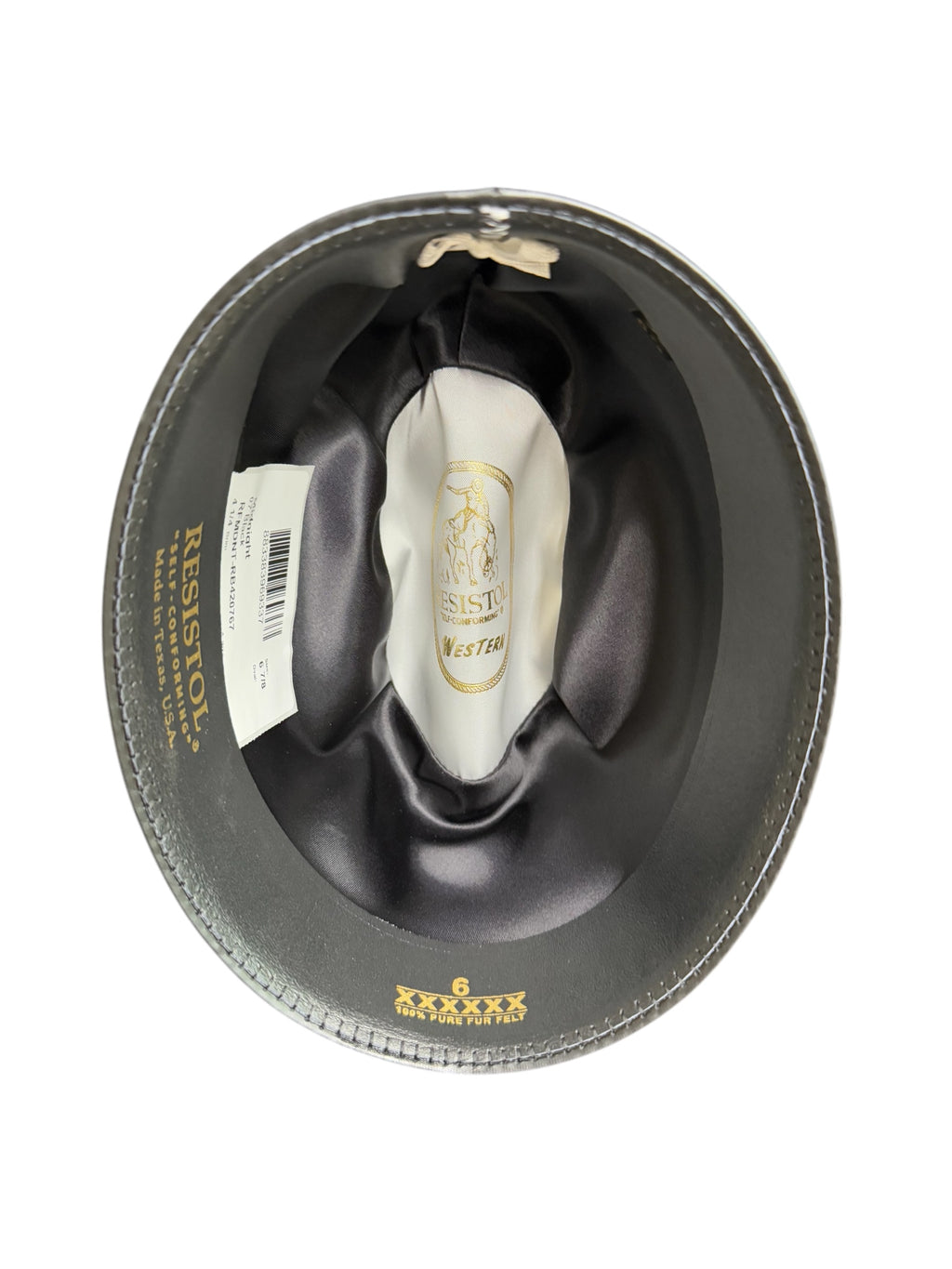 Resistol 6x Midnight Black