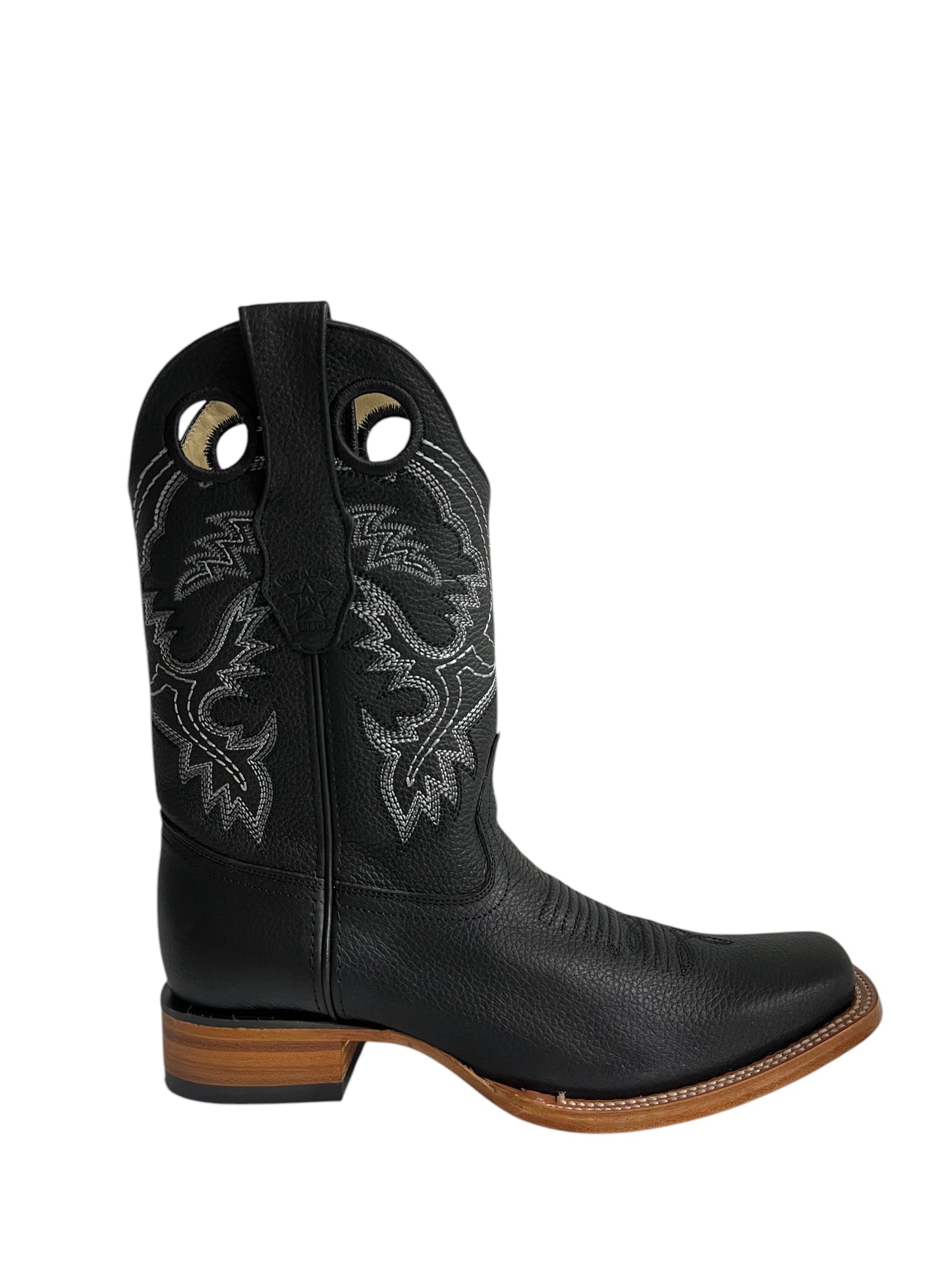 Los Altos Rodeo Toe Grisly Black - 8122705