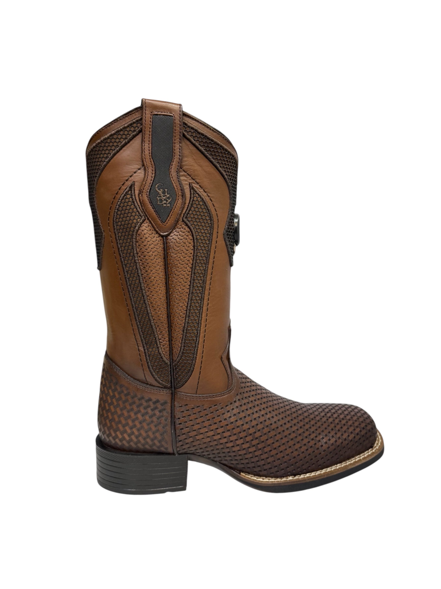 Cuadra FlexRider Honey Embriodery & Laser Square Toe - CU984