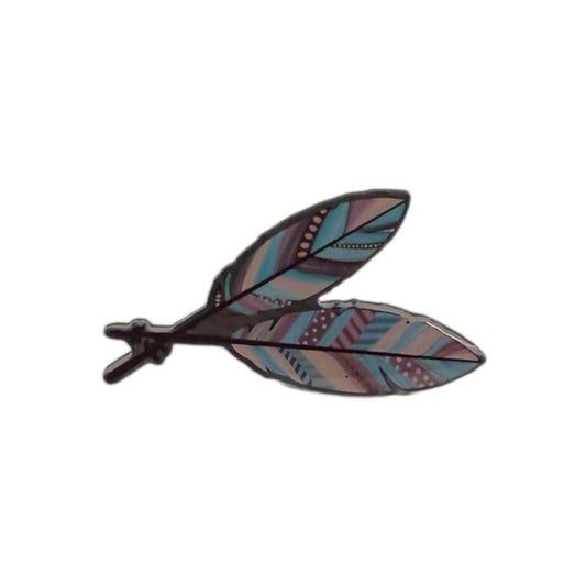 Colorful Feathers Hat Pin
