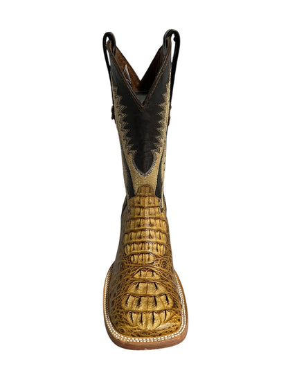 Ranchers Caiman Frente Antique Saddle Square Toe
