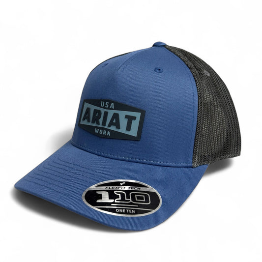 Ariat Cap FF110 Silcone Patch Blue
