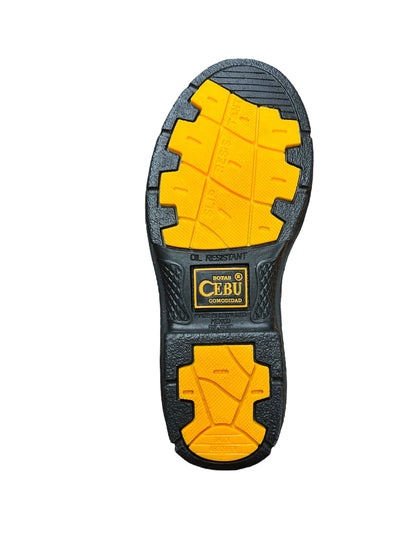 Cebu Soft Toe 10” Honey Pull Up Work Boots - MAX