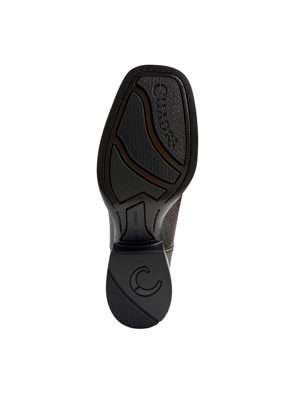 Cuadra FlexRider American Bison Chocolate Embriodery Square Toe - CU983